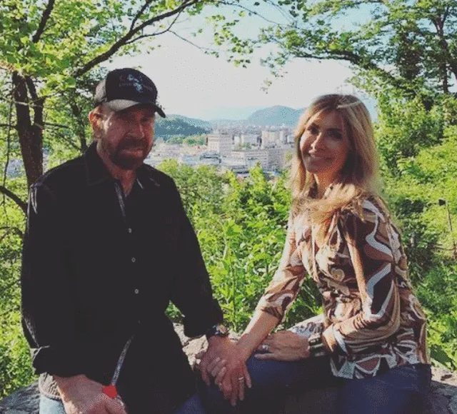Chuck Norris y su esposa Gena O'Kelly están casados desde 1998. Foto: Instagram