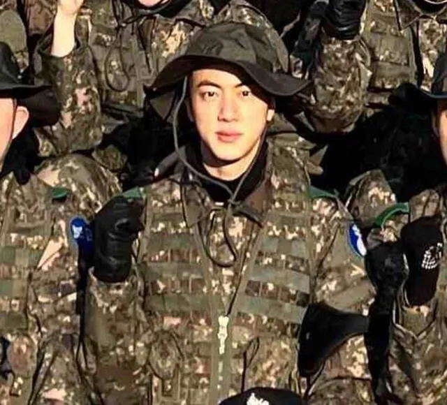 Jin de BTS, servcio militar