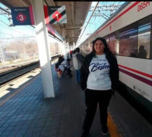 Pamela Cabanillas se encontraba transitando entre Italia y España. Foto: @Cabanillas_Pamela/Instagram   