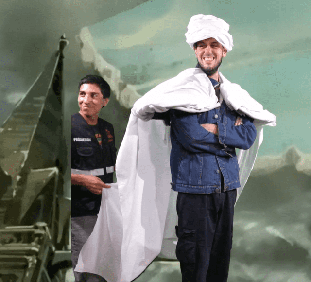 Furrey reapareció en Habla Good vestido de personaje de Dragon Ball Z. Foto: Habla Good. Furrey reapareció en Habla Good vestido de personaje de Dragon Ball Z. Foto: Habla Good.