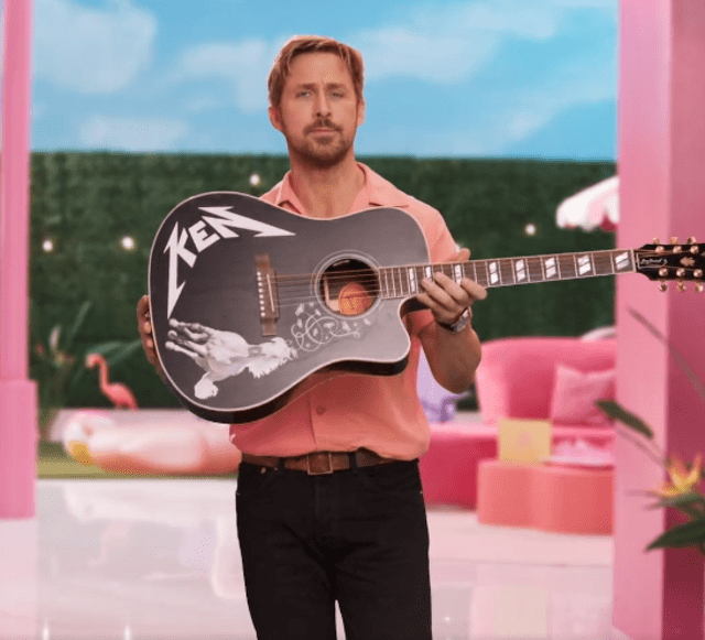Ryan Gosling obsequió a Jimin de BTS la guitarra de Ken en 'Barbie'