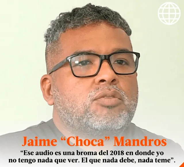 'Choca Mandros': "El que nada debe, nada teme". Foto: captura/América TV   