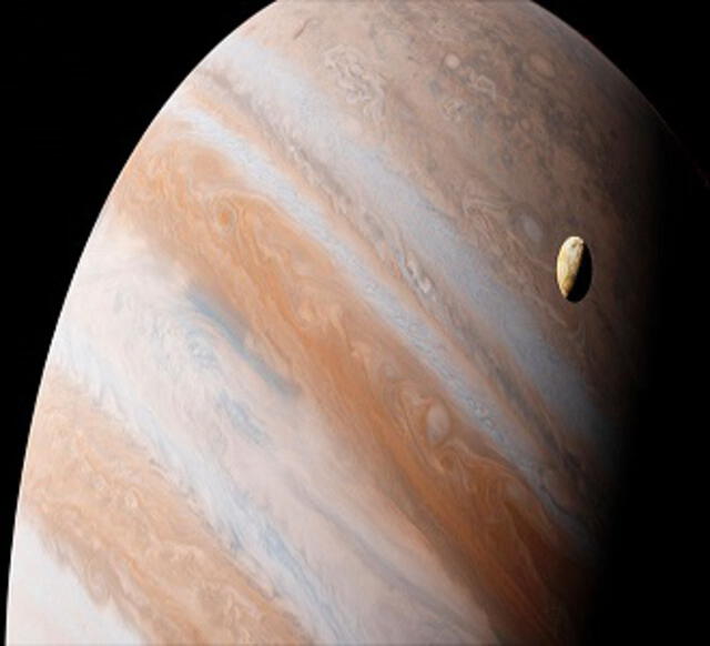 El tamaño de Júpiter hizo pensar que era realmente el que separaba las dos zonas. Foto: Pixabay