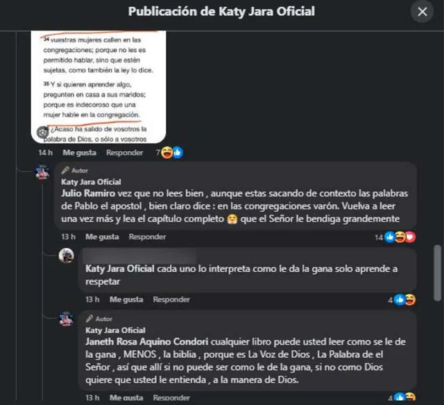 Katy Jara. Katy Jara.