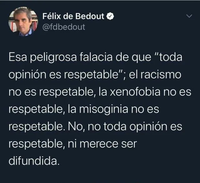 Periodista colombiano hablando sobre racismo tras los comentarios de locutor de La Mega contra BTS. Foto: captura Twitter