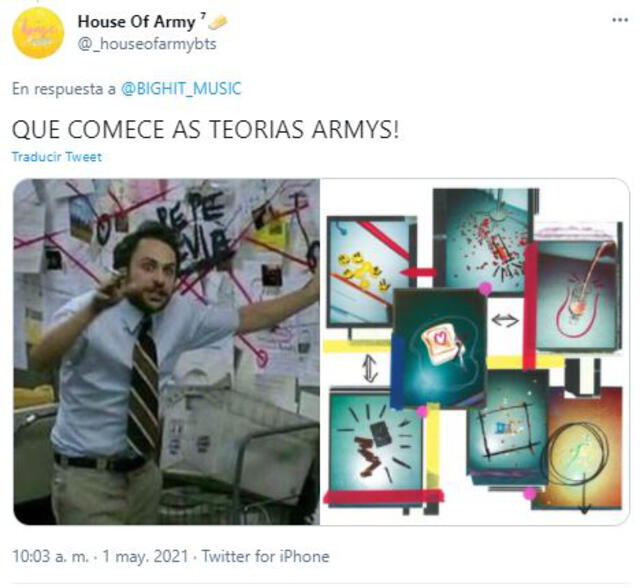 Reacción de ARMY al primer teaser de BTS. Foto: Twitter