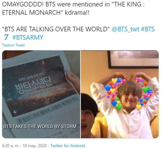 BTS ,The king: Eternal monarch, ARMY