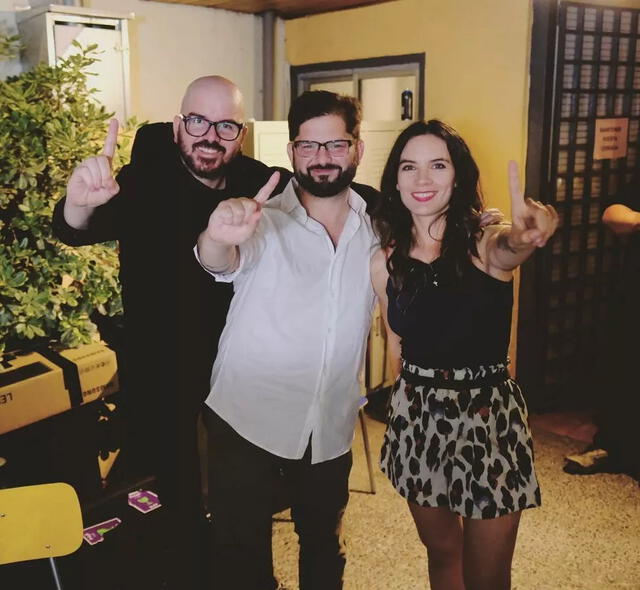 Giorgio Jackson, Gabriel Boric y Camila Vallejo forman parte del Frente Amplio, la coalición que gobierna Chile desde marzo de 2022. Foto: @giorgiojackson/Instagram   