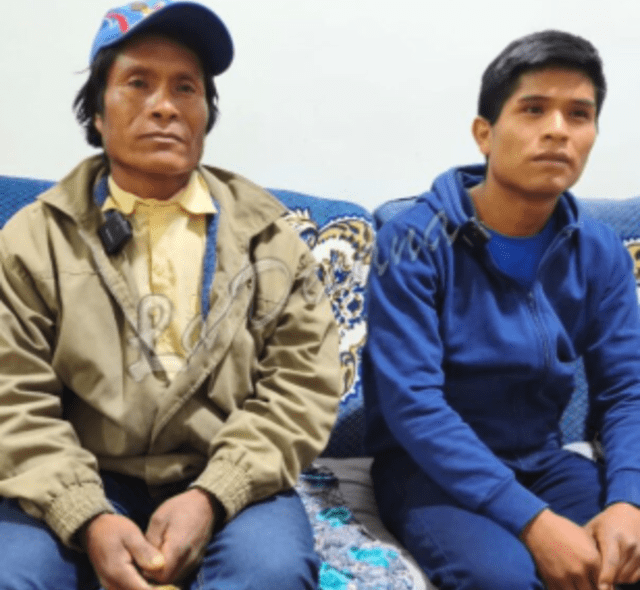 Reencontrado con sus familiares tras 21 años perdido. Foto: LaDecanaRadioJuliaca   
