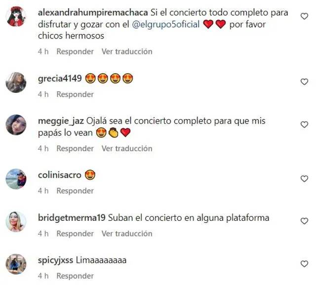 Usuarios se manifestaron a través de comentarios vía Instagram. Foto: Instagram / Christian Yaipén   