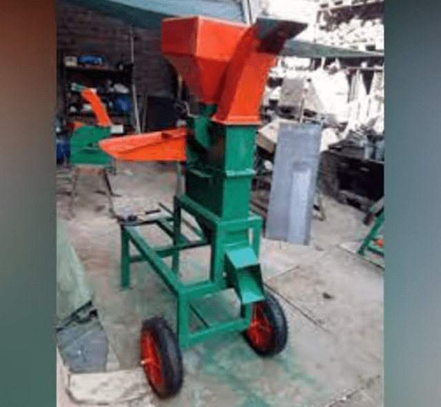 Primera máquina elaborada por Máximo San Román: un molino picador. Foto: captura de YouTube/YUPAK   