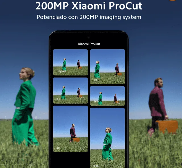 Así funciona el modo Pro Cut del Xiaomi 12T Pro. Foto: Xiaomi