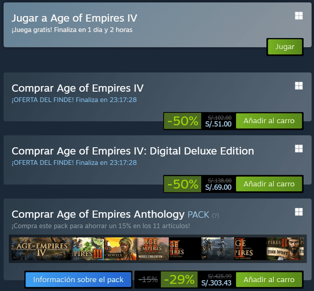 Age of Empires IV gratis