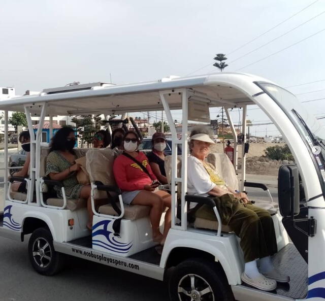  Ecobus pasean por las playas de Punta Hermosa. Foto: ecobusplayasperu/ instagram  