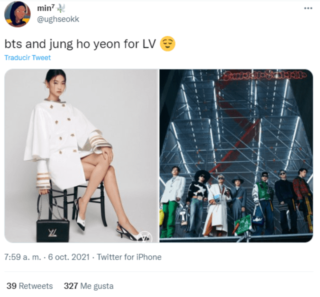 BTS, Louis Vuitton, Jung Ho Yeon