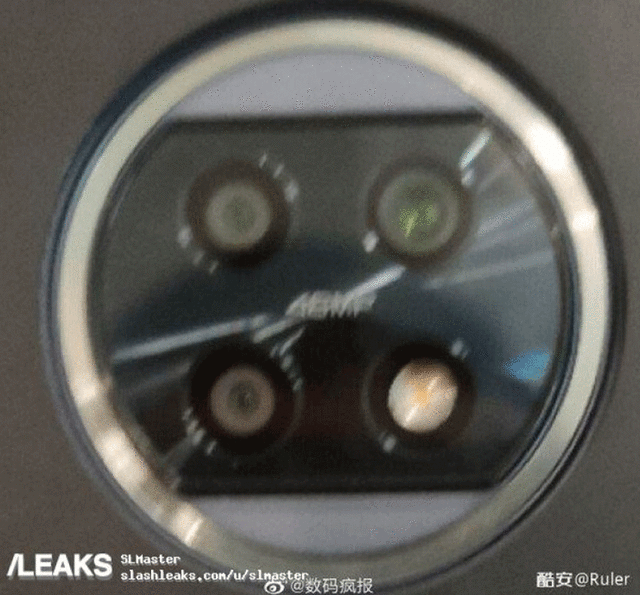 El celular contaría con tres cámaras y un sensor principal de 48 MP. Foto: Slashleaks / Weibo.