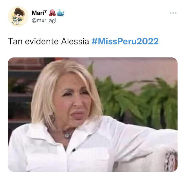 Los más divertidos memes de la final del Miss Perú 2022.