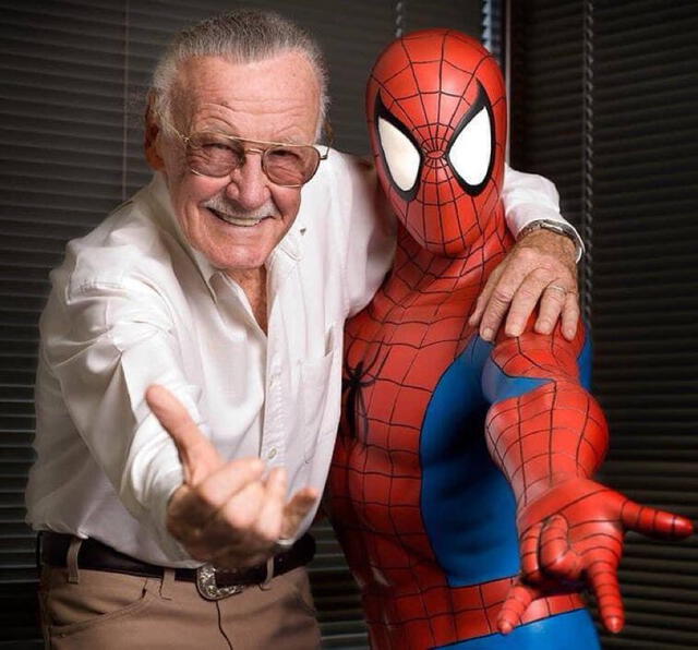 Stan Lee y Spider-Man