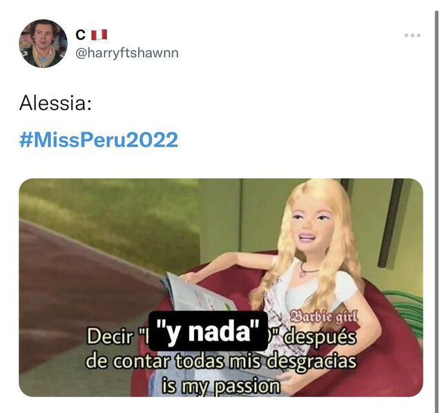 Los más divertidos memes de la final del Miss Perú 2022.