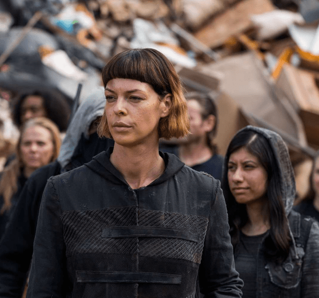 Pollyanna Mcintosh será Jady Stokes en esta nueva aventura de 'The walking dead'. Foto: Universal. 