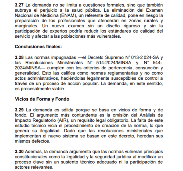 Resaltan el perjuicio a la salud pública. Foto: PJ   