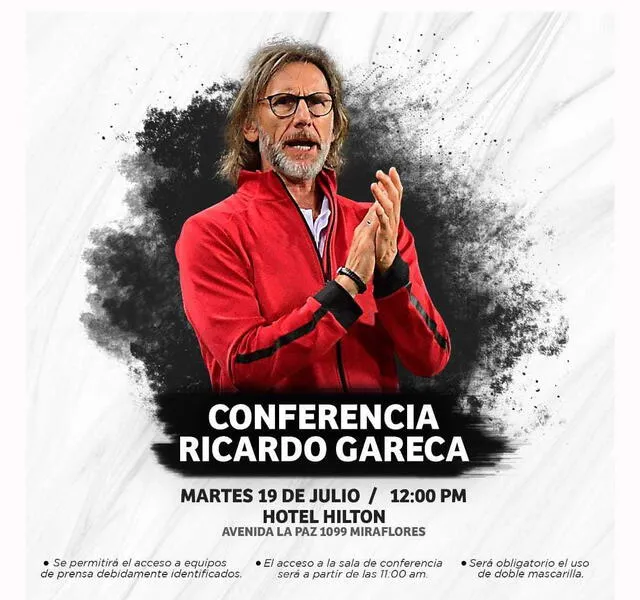 Ricardo Gareca conferencia de prensa despedida
