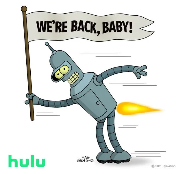 Futurama, Bender, Hulu