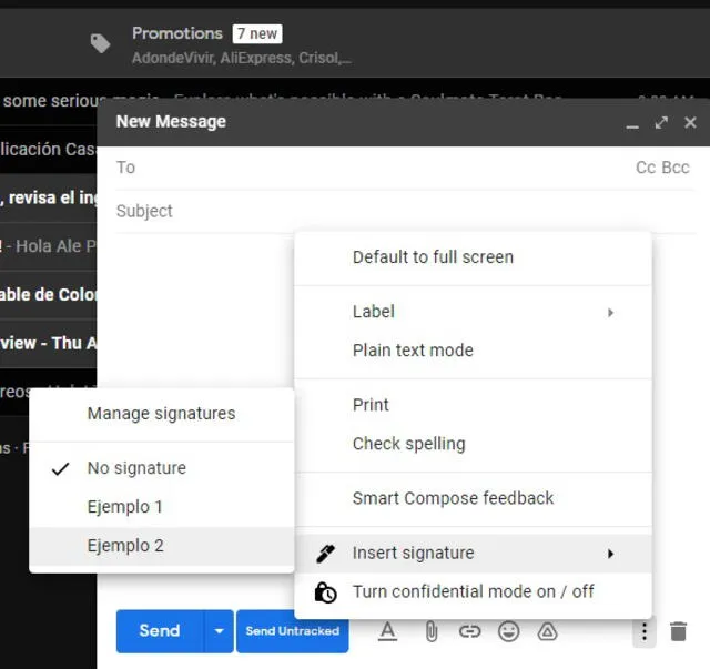 Al redactar un correo, elige bien qué firma vas a usar. Foto: La República.