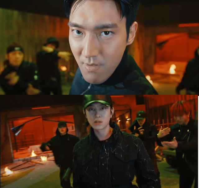 Siwon y Heechul en el teaser 3 del MV "House party" vía YouTube. Foto: SMTown