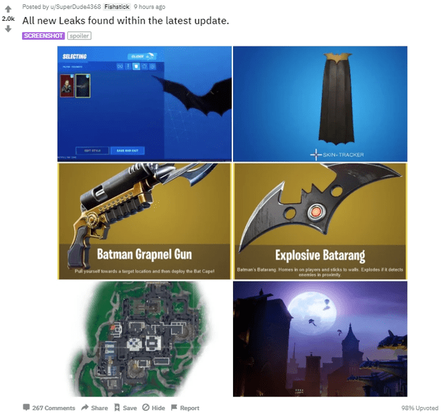 Batman en Fortnite