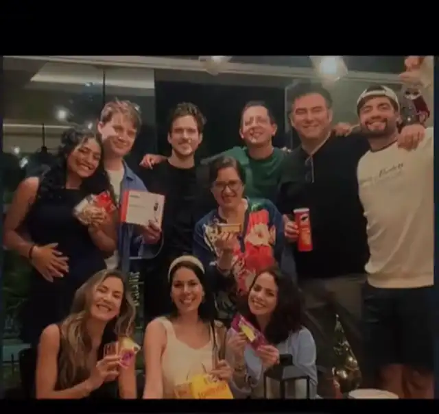  Además de actuar en 'Al fondo hay sitio', Guadalupe Farfán y Mathias Spitzer se han mostrado juntos en redes sociales. Foto: captura JimmyShow TV   