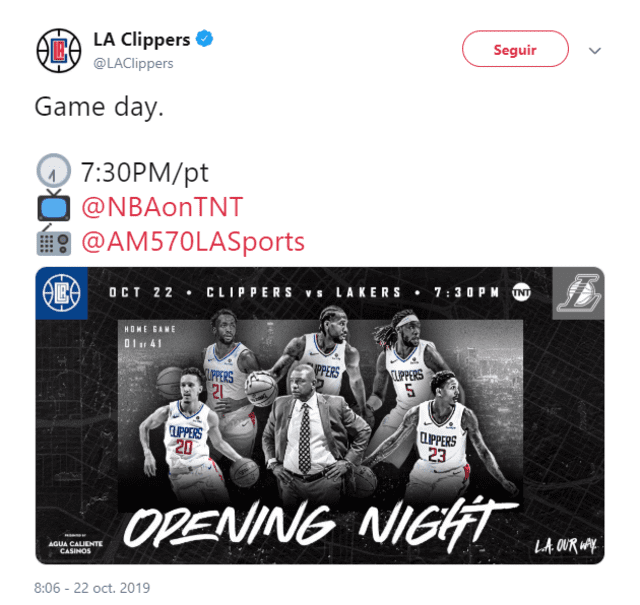 Los Ángeles Clippers.