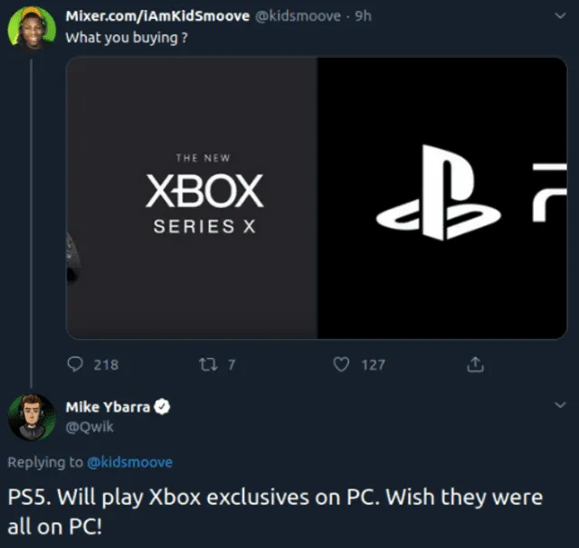 PS5 - Xbox Series X