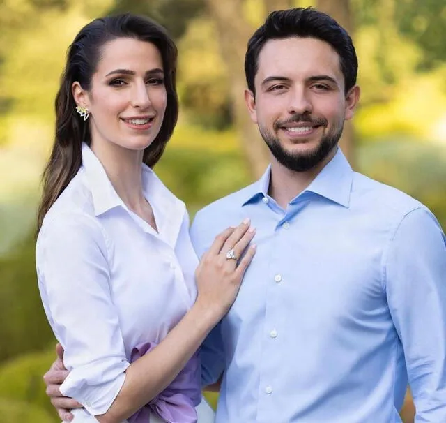 Rajwa Al Saif esposa de Hussein de Jordania | boda