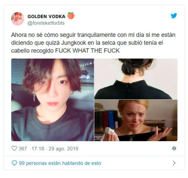 Jungkook de BTS encandila a fanáticas con nuevo look