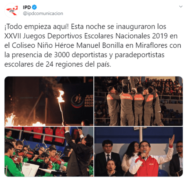 Juegos Deportivos Escolares Nacionales 2019
