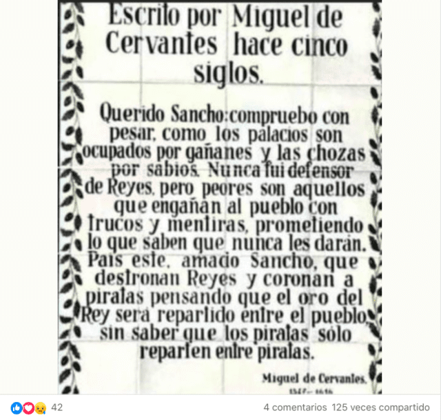 La imagen no solo ha sido difundida en perfiles, grupos públicos y páginas de Facebook, también se encuentra en Instagram y Twitter. Fuente: Captura LR, Facebook.