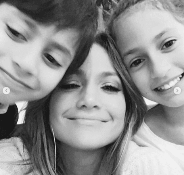 Emme y Max son los hijos de Jennifer Lopez y Marc Anthony.