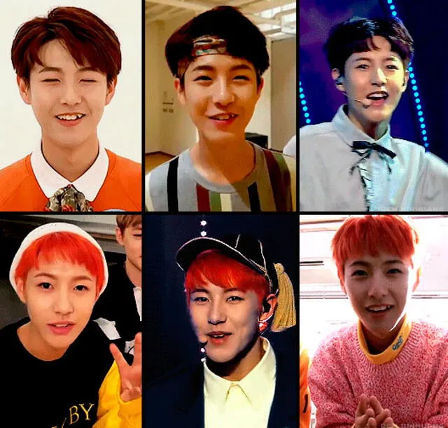 Evolución de Renjun desde su debut en 2016. Evolución de Renjun desde su debut en 2016.