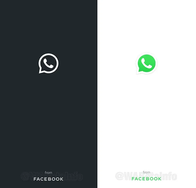 Página de bienvenida de WhatsApp con nuevo logo de Facebook. | Foto: WABetaInfo
