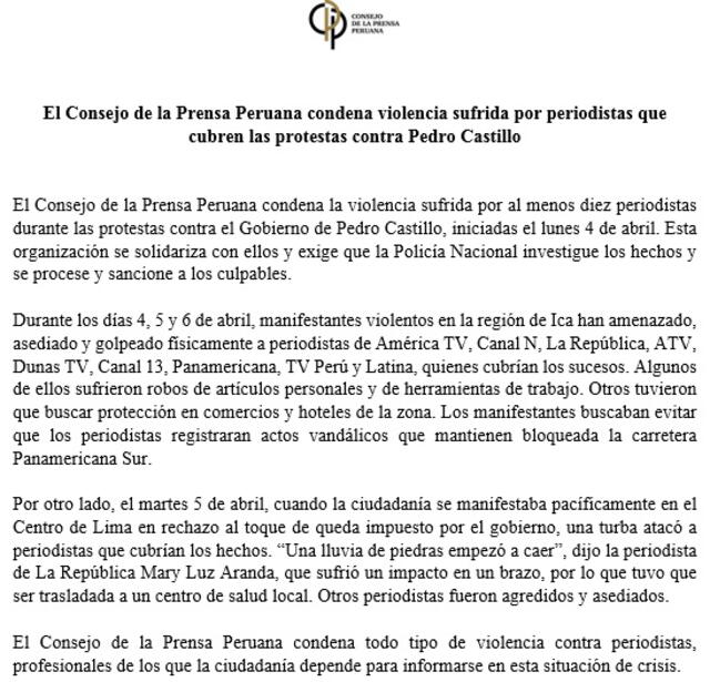Consejo de la Prensa Peruana