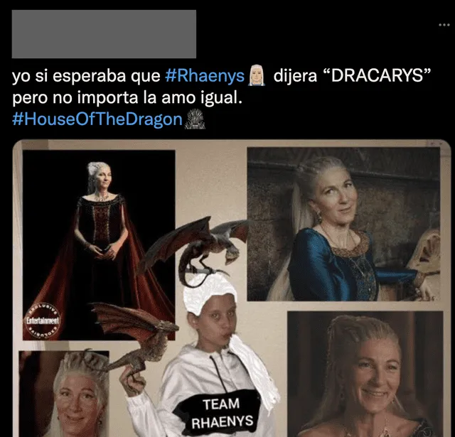Fan de "House of the dragon" opina que Rhaenys tuvo que haber ordenado el Dracarys