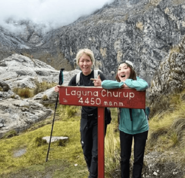 Chiaka Anada no pudo sobrevivir al rescate en el nevado Huascarán. Foto: Instagram Chiaka Anada no pudo sobrevivir al rescate en el nevado Huascarán. Foto: Instagram
