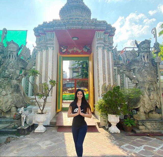 Sully Sáenz comparte imágenes de su viaje a Tailandia
