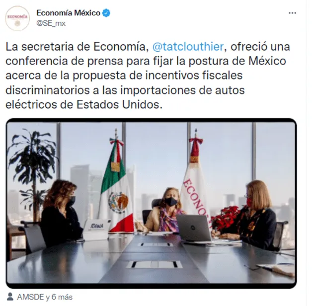 Foto: Captura Twitter / Economía México