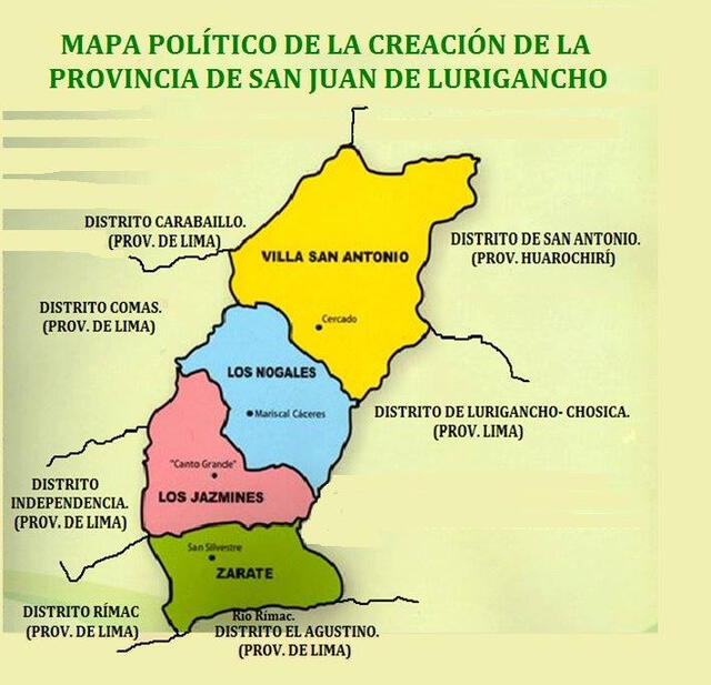 Desde 2005, diversos congresistas han buscado convertir a San Juan de Lurigancho en provincia. Foto: RPP   