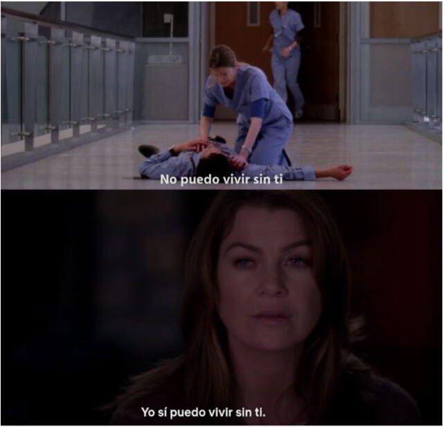 Meredith confiesa que no puede vivir sin Derek