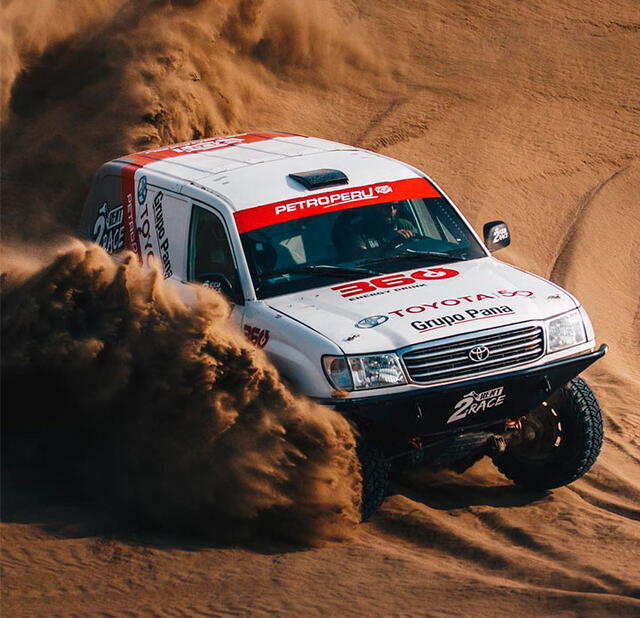 'La Cero' antes de competir en el Dakar 2018. Foto: Rent 2 Race
