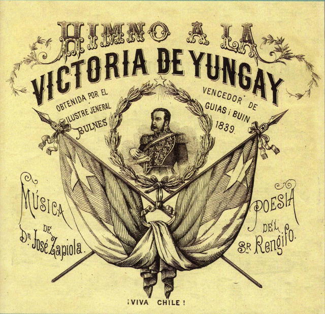  La batalla de Yungay, en 1839, firmó el fin de la confederación. Foto: Embajada de Chile.   