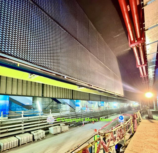 Estación Cangallo del primer tren subterráneo del Perú